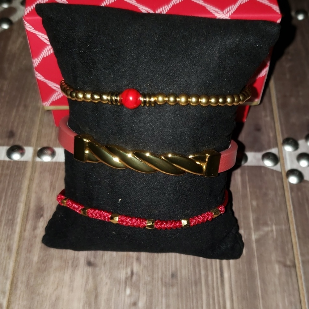Triple Stack Cuff Set - Picture 2 of 4